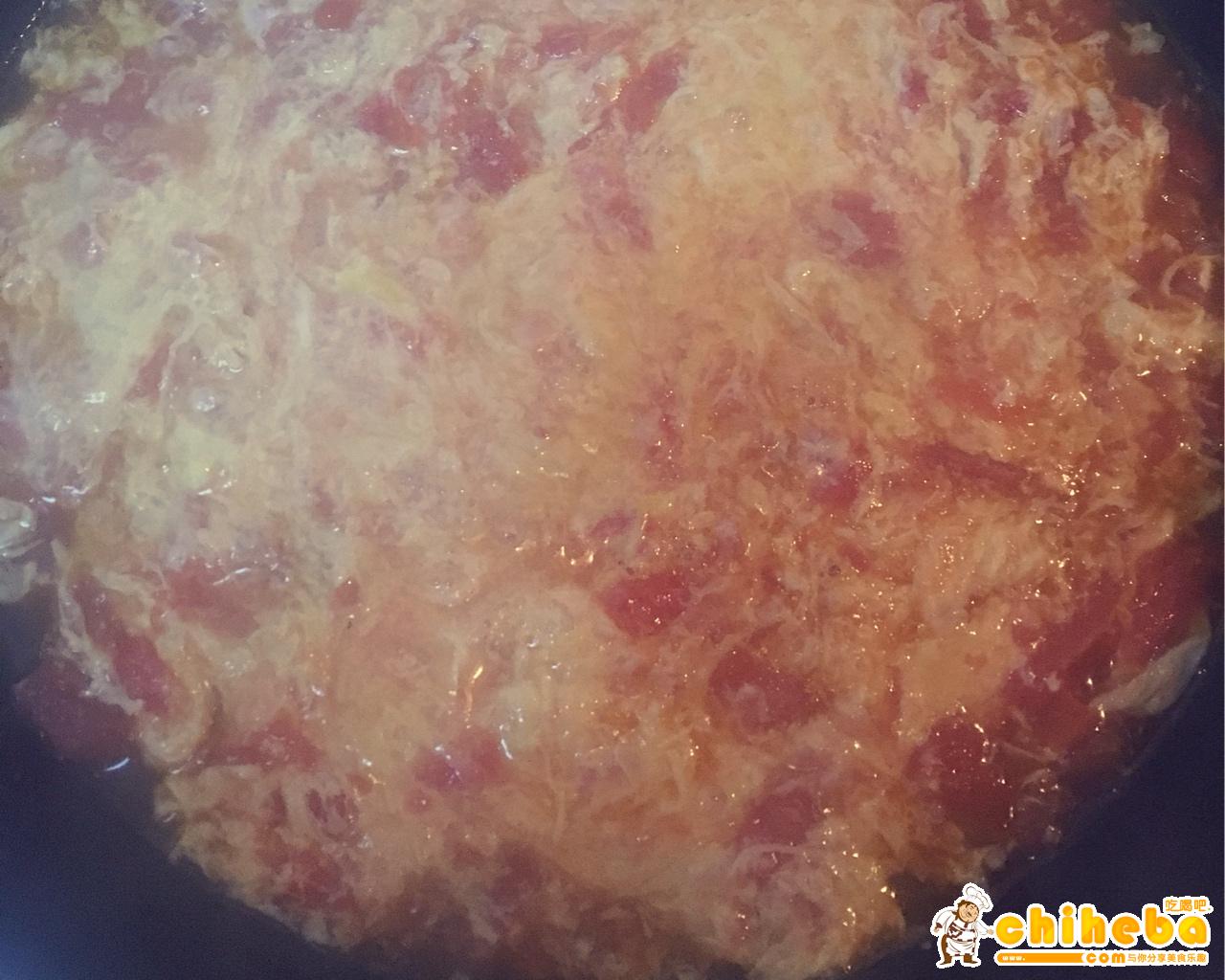 养胃番茄疙瘩汤的做法 步骤5